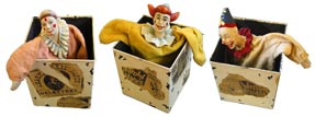 Clown in the box - 3 personnages