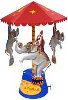 Carrousel éléphants